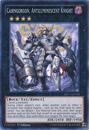 Cairngorgon, Antiluminescent Knight [MP15-EN030] Super Rare - Josh's Cards
