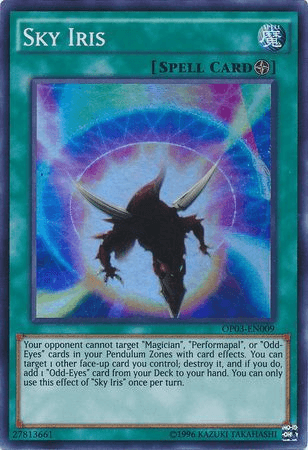 Sky Iris [OP03-EN009] Super Rare - Josh's Cards