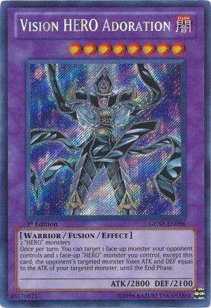 Vision Hero Adoration [GENF-EN096] Secret Rare - Josh's Cards