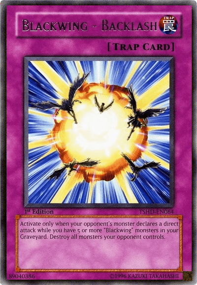 Blackwing - Backlash [TSHD-EN064] Rare - Josh's Cards