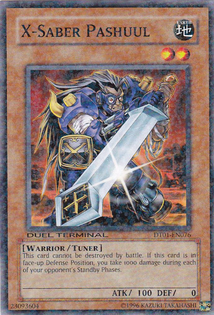 X-Saber Pashuul [DT01-EN076] Common - Josh's Cards