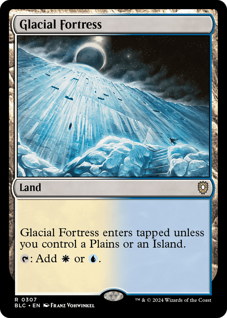 Glacial Fortress (BLC-307) - Bloomburrow Commander