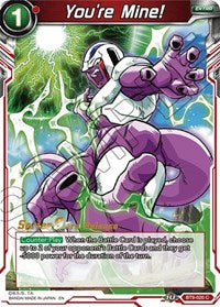 You're Mine! (BT9-020) [Universal Onslaught Prerelease Promos] Parallel Foil