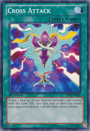 Cross Attack [SP14-EN032] Starfoil Rare - Josh's Cards