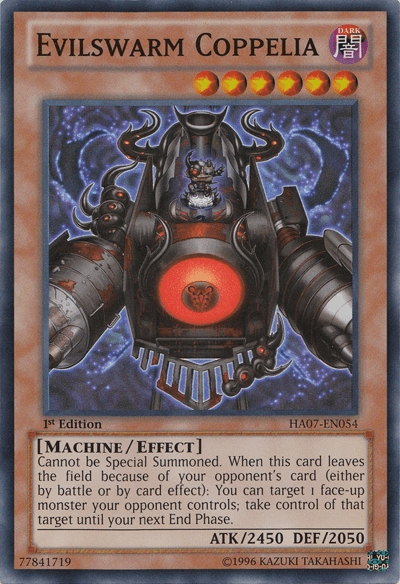Evilswarm Coppelia [HA07-EN054] Super Rare - Josh's Cards