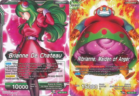Brianne De Chateau // Ribrianne, Maiden of Anger (TB1-051) [The Tournament of Power] Parallel Foil