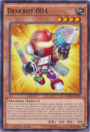 Deskbot 004 [CROS-EN035] Common - Josh's Cards