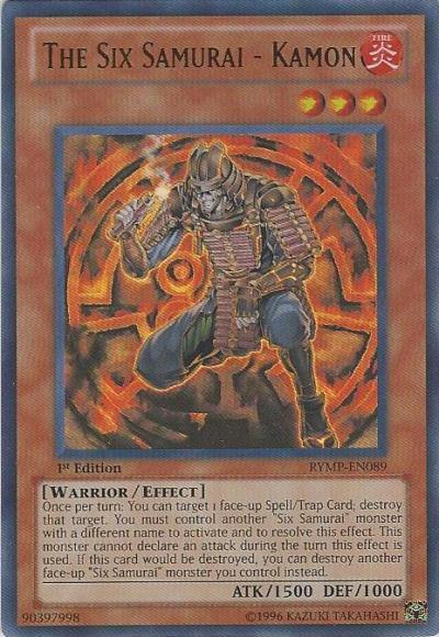 The Six Samurai - Kamon [RYMP-EN089] Ultra Rare - Josh's Cards