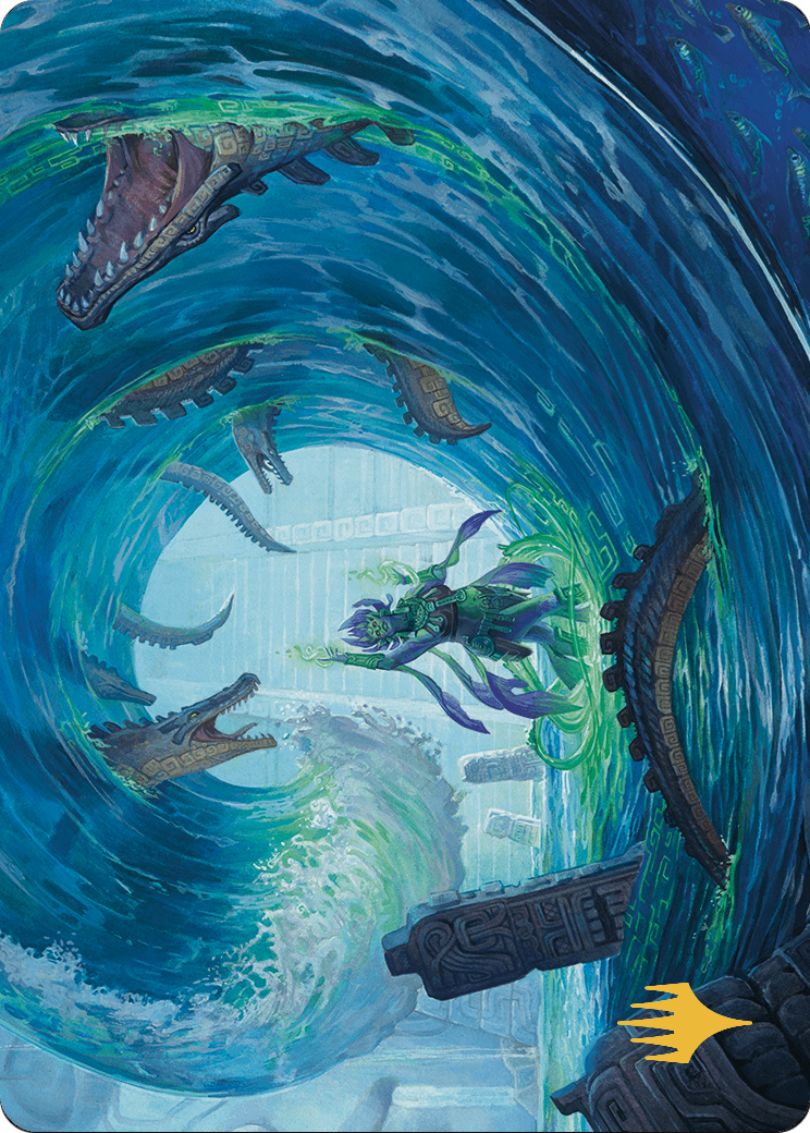 Wave Goodbye // Wave Goodbye (ALCI-076) - The Lost Caverns of Ixalan Art Series (Borderless)