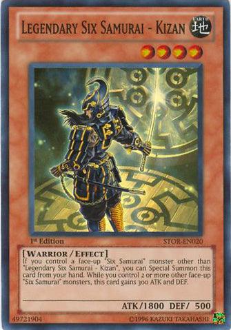Legendary Six Samurai - Kizan [STOR-EN020] Super Rare - Josh's Cards