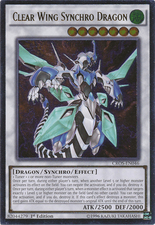 Clear Wing Synchro Dragon (UTR) [CROS-EN046] Ultimate Rare - Josh's Cards