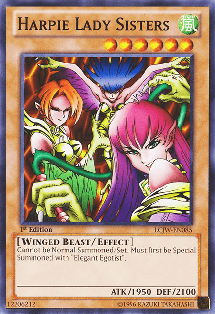 Harpie Lady Sisters [LCJW-EN085] Common - Josh's Cards