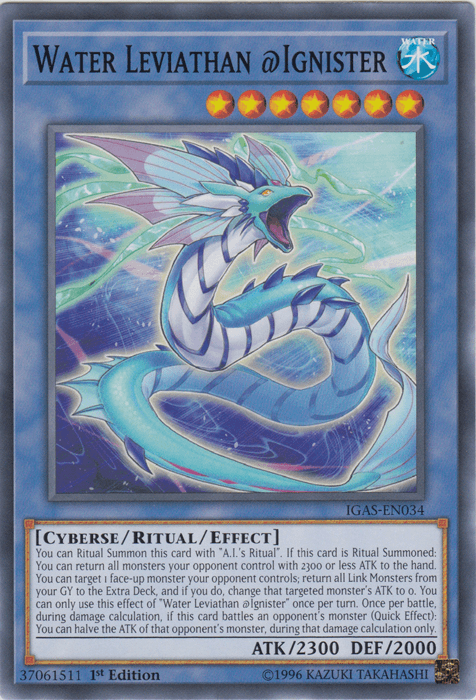 Water Leviathan @Ignister [IGAS-EN034] Common - Josh's Cards