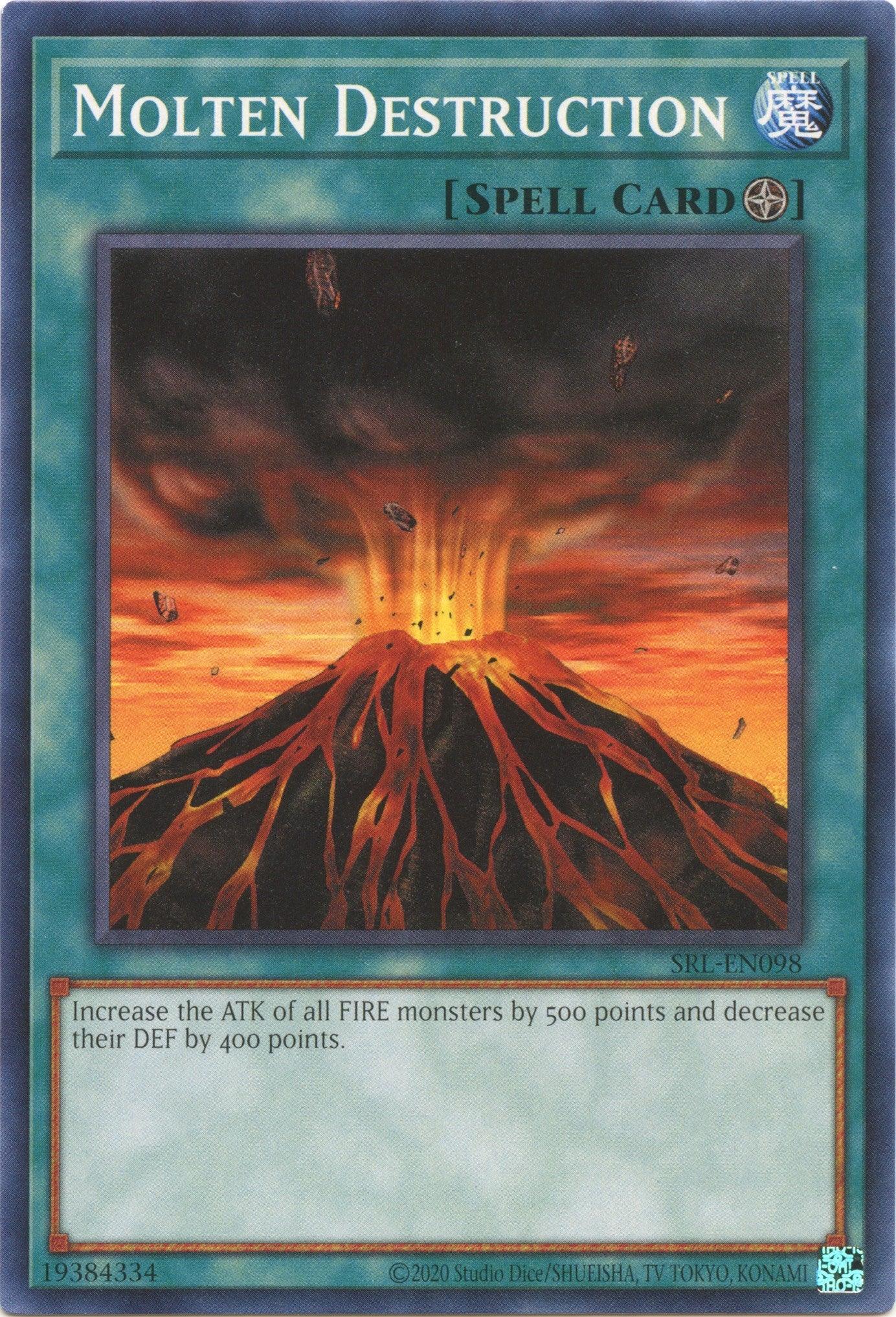 Molten Destruction (25th Anniversary) [SRL-EN098] Common - Josh's Cards