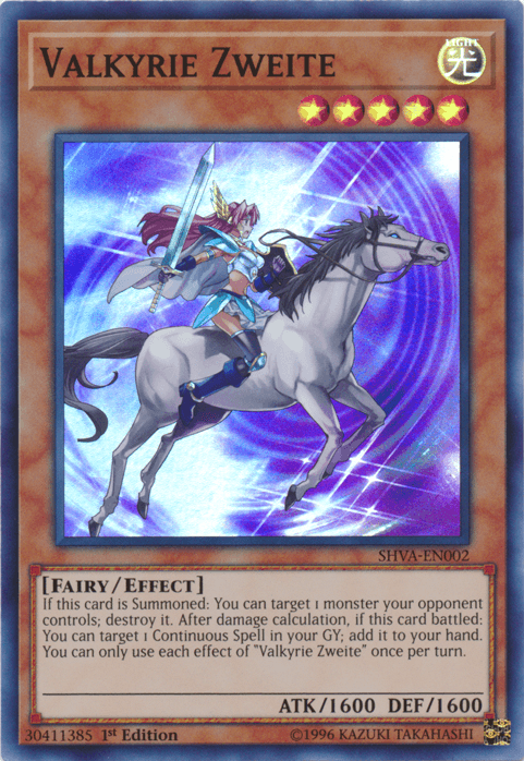 Valkyrie Zweite [SHVA-EN002] Super Rare - Josh's Cards