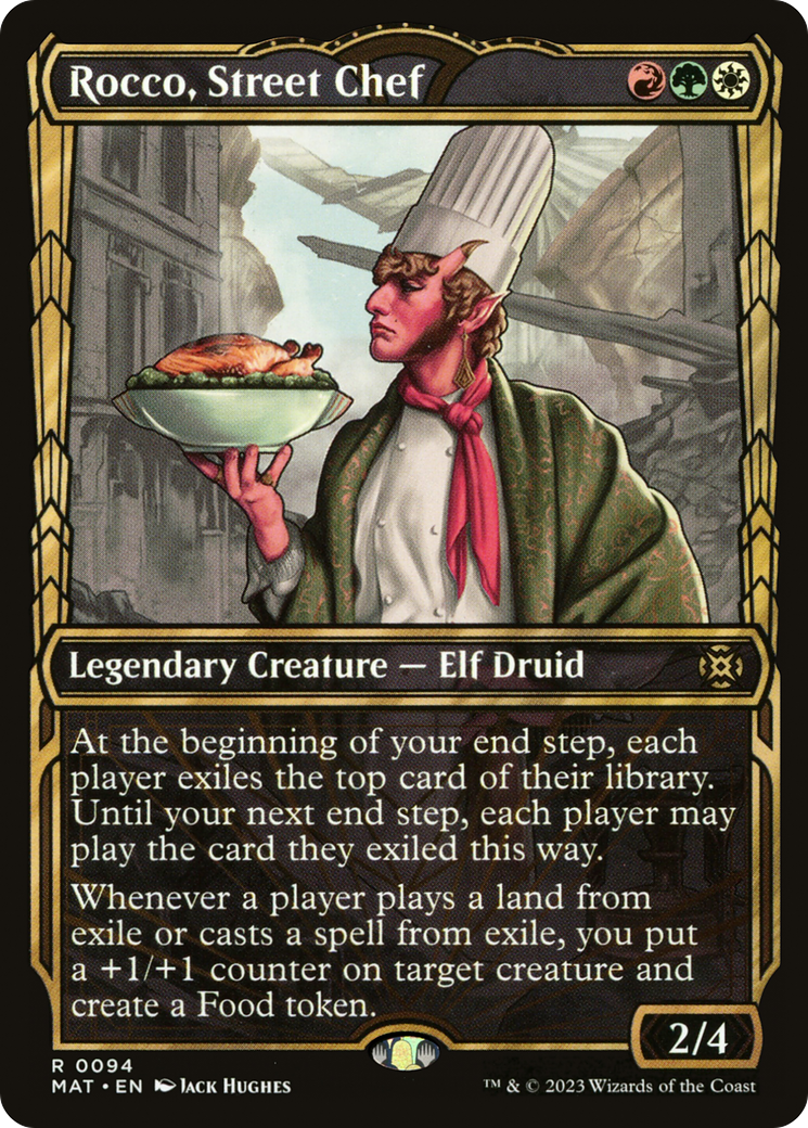Rocco, Street Chef (MAT-094) - March of the Machine: The Aftermath: (Showcase) Foil