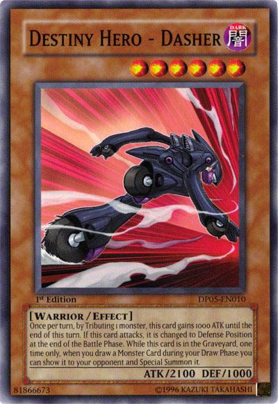 Destiny Hero - Dasher [DP05-EN010] Common - Josh's Cards