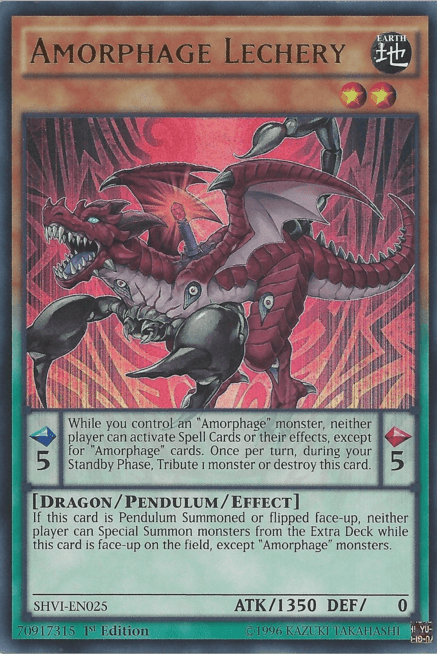 Amorphage Lechery [SHVI-EN025] Ultra Rare - Josh's Cards