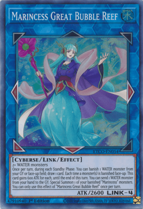 Marincess Great Bubble Reef [ETCO-EN054] Super Rare - Josh's Cards