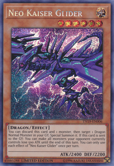 Neo Kaiser Glider [TN19-EN006] Prismatic Secret Rare - Josh's Cards