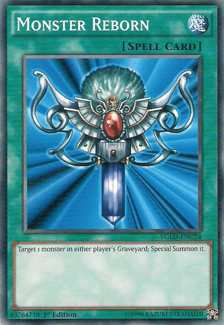 Monster Reborn [YGLD-ENC24] Common - Josh's Cards