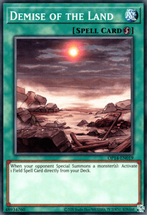 Demise of the Land [OP14-EN019] Common - Josh's Cards