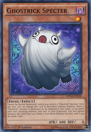 Ghostrick Specter [MP14-EN139] Common - Josh's Cards