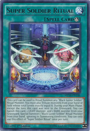 Super Soldier Ritual [MP16-EN146] Rare - Josh's Cards