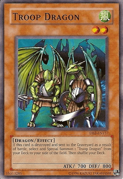 Troop Dragon [DB2-EN157] Common - Josh's Cards