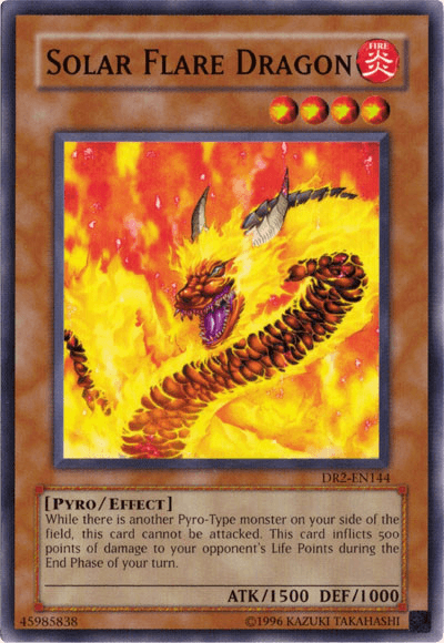 Solar Flare Dragon [DR2-EN144] Common - Josh's Cards