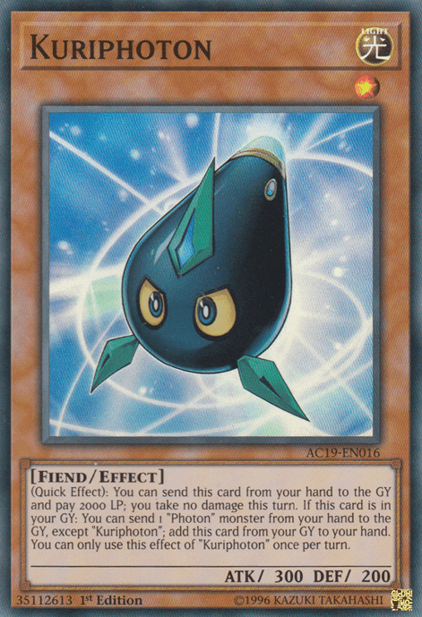 Kuriphoton [AC19-EN016] Super Rare - Josh's Cards