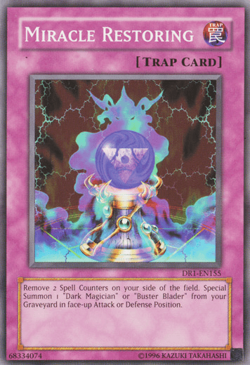 Miracle Restoring [DR1-EN155] Common - Josh's Cards