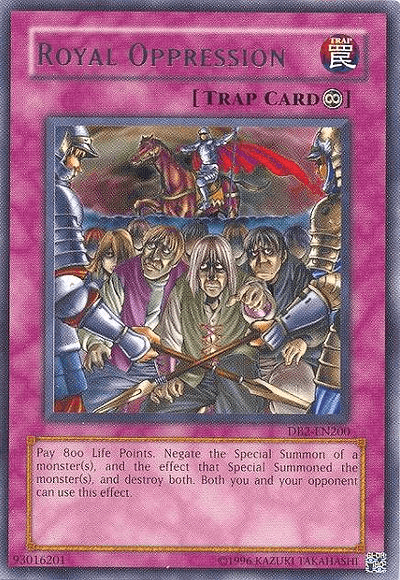 Royal Oppression [DB2-EN200] Rare - Josh's Cards