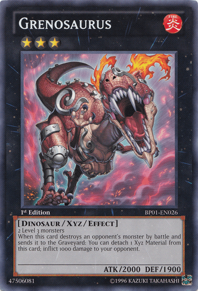Grenosaurus [BP01-EN026] Rare - Josh's Cards