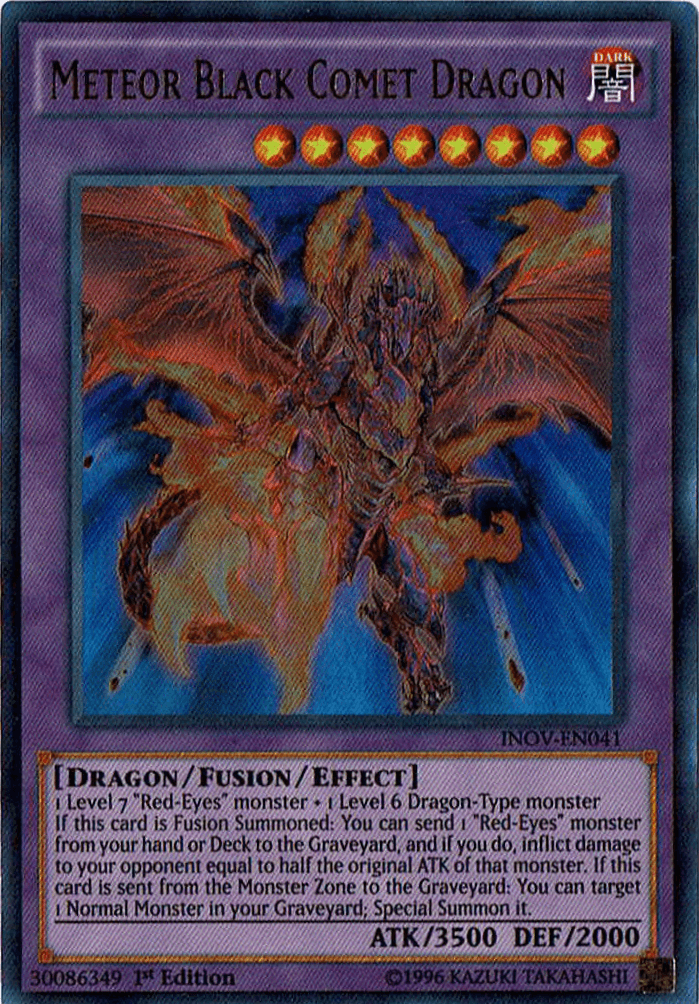 Meteor Black Comet Dragon [INOV-EN041] Ultra Rare - Josh's Cards