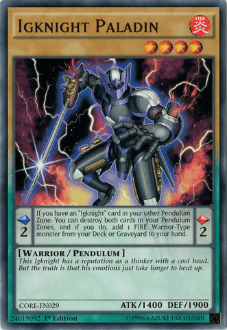 Igknight Paladin [CORE-EN029] Common - Josh's Cards
