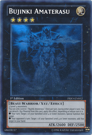 Bujinki Amaterasu (Ghost) [PRIO-EN052] Ghost Rare - Josh's Cards