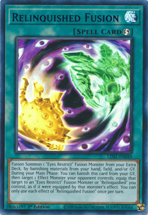 Relinquished Fusion (Purple) [LDS1-EN049] Ultra Rare - Josh's Cards
