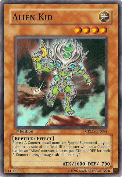 Alien Kid [CRMS-EN084] Super Rare - Josh's Cards