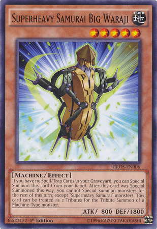 Superheavy Samurai Big Waraji [CROS-EN006] Common - Josh's Cards