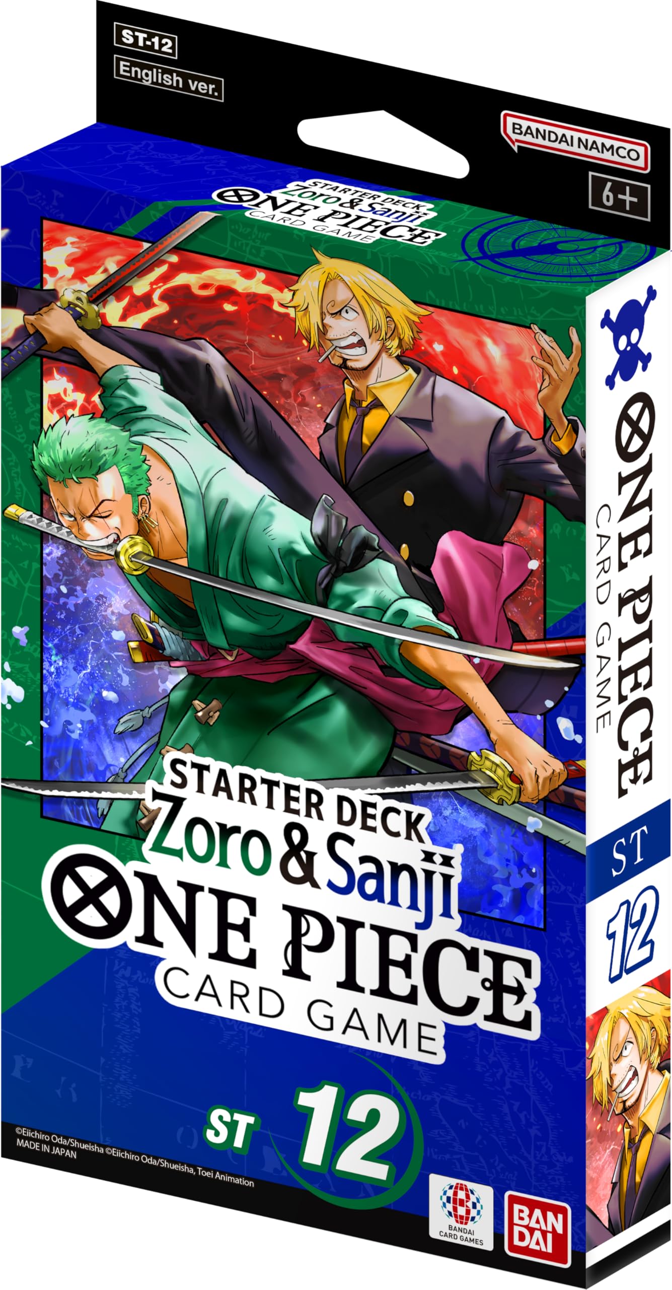 One Piece: Zoro & Sanji Starter Deck ST 12