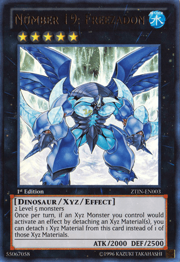 Number 19: Freezadon [ZTIN-EN003] Ultra Rare - Josh's Cards