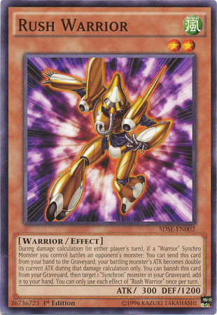 Rush Warrior [SDSE-EN002] Common - Josh's Cards