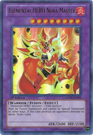 Elemental Hero Nova Master [GENF-EN093] Ultra Rare - Josh's Cards