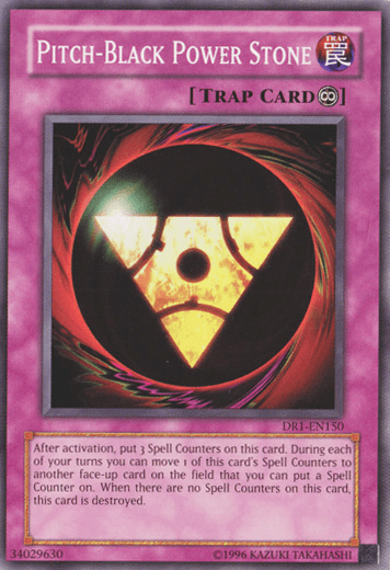 Pitch-Black Power Stone [DR1-EN150] Common - Josh's Cards