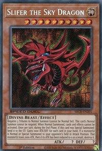 Slifer the Sky Dragon [SBCB-EN201] Secret Rare - Josh's Cards