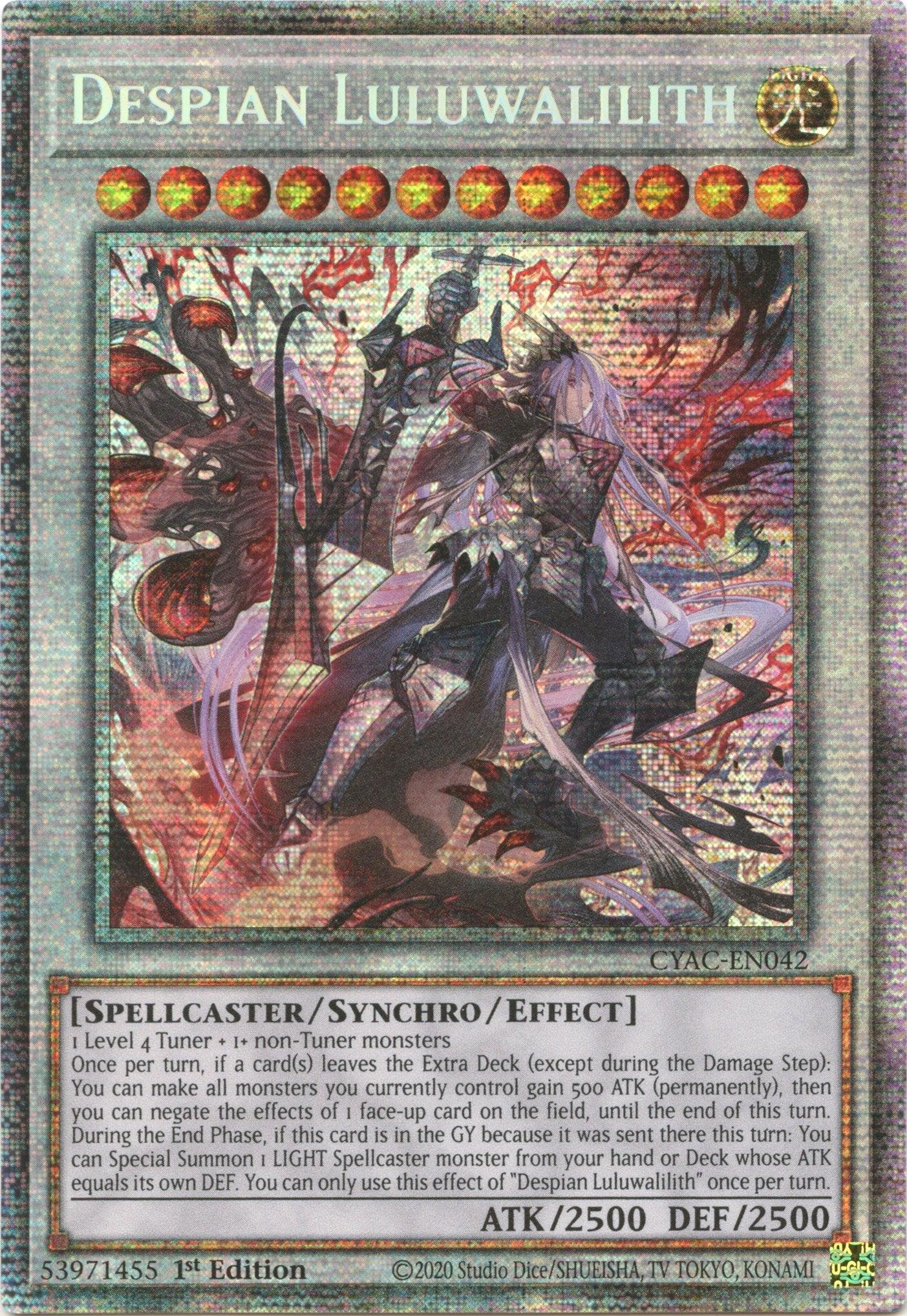 Despian Luluwalilith [CYAC-EN042] Starlight Rare - Josh's Cards