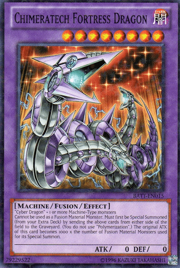 Chimeratech Fortress Dragon [BATT-EN015] Starfoil Rare - Josh's Cards