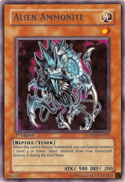 Alien Ammonite [CRMS-EN039] Rare - Josh's Cards