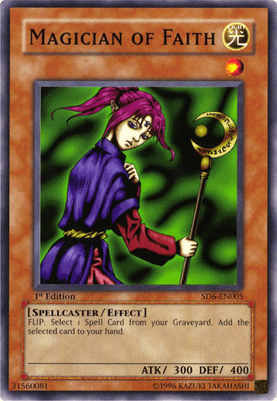 Magician of Faith [SD6-EN005] Common - Josh's Cards